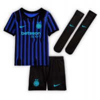 Inter Milan Luis Henrique #11 Domáci Detský futbalový dres 2025-26 Krátky Rukáv (+ trenírky)